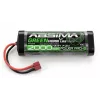 Absima Greenhorn pack de bateria NiMH 7,2V 2000mAh ficha T softcase para modelos RC