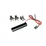 Absima 2320140 barra de luz LED 55 mm 5–7,4 V alumínio para modelos RC