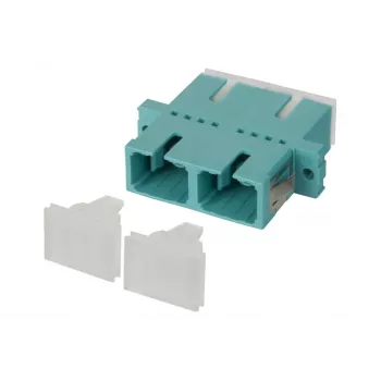 METZ BTR 150900BA-I OpDAT SC-D MM OM3 Bronze Fosforado Aqua Acoplador Duplex