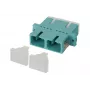 METZ BTR 150900BA-I OpDAT SC-D MM OM3 Bronze Fosforado Aqua Acoplador Duplex