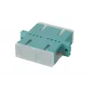 METZ BTR 150900BA-I OpDAT SC-D MM OM3 Bronze Fosforado Aqua Acoplador Duplex