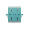 METZ BTR 150900BA-I OpDAT SC-D MM OM3 Bronze Fosforado Aqua Acoplador Duplex