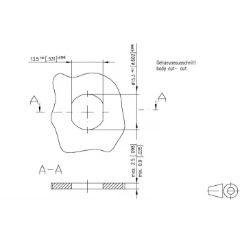 METZ CONNECT M12 BU8 371 - Conector fêmea M12 de embutir, 8 polos, codificação A, conector fêmea, montagem traseira, pinos de solda, IP67