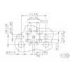 METZ Connect MMT471A315 Conector fêmea PCB de 8 polos, passo 3,5mm, ligação por parafuso, verde