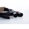 Cordial EY 1.5 WMM Cabo adaptador Y XLR - 3,5 mm TRS para 2x fichas XLR, 1,5 m 14871