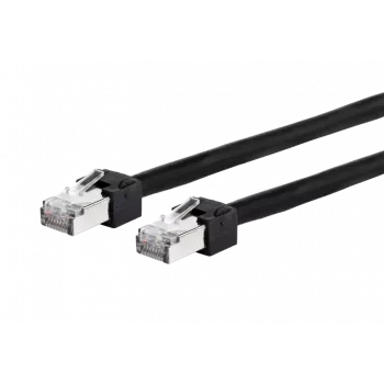 METZ CONNECT 13084V1500-E Cabo de rede Cat6 S/FTP, RJ45, 1,5 m, preto