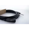 Cabo de áudio Cordial EM 1.5 MV XLR para jack TRS 6,3 mm 1,5 m preto 14811