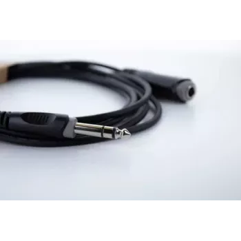 Cabo de extensão Cordial 14825 jack TRS 6,3 mm 5 m preto