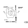 Conector fêmea de placa METZ Connect MMT371A115 4 polos passo 3,81 mm borne de parafuso verde