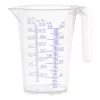 Copo graduado Pressol 07 060 0,25 L PP transparente com bico e asa