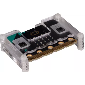 Caixa de proteção transparente JOY-IT BBCZ CASE V2 TR para BBC micro:bit V2 (MB-CASE02)