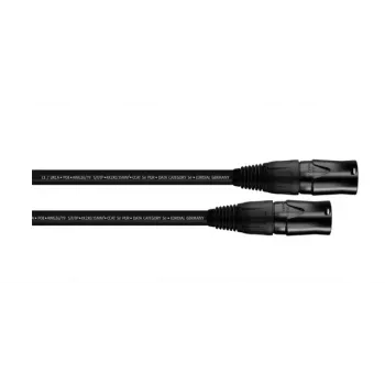 Cabo de rede Cordial 15554 CAT 5e S/UTP, RJ45, 0,3 m, preto, bainha PUR
