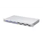 METZ CONNECT VIK 6xSC-D OS2 Painel de patch de fibra ótica, montagem em rack 1U, 12 fibras, monomodo, cinzento-claro 150450E206-F
