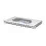 METZ CONNECT OpDAT fix Painel de patch de fusão 12xLC-D OM3, 1U, 24 fibras, cinzento-claro 1504557712-F