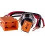 JOY-IT BUTTON22C-M-RD Botão interruptor 250V AC 15A SPST NO IP67 IK10 vermelho