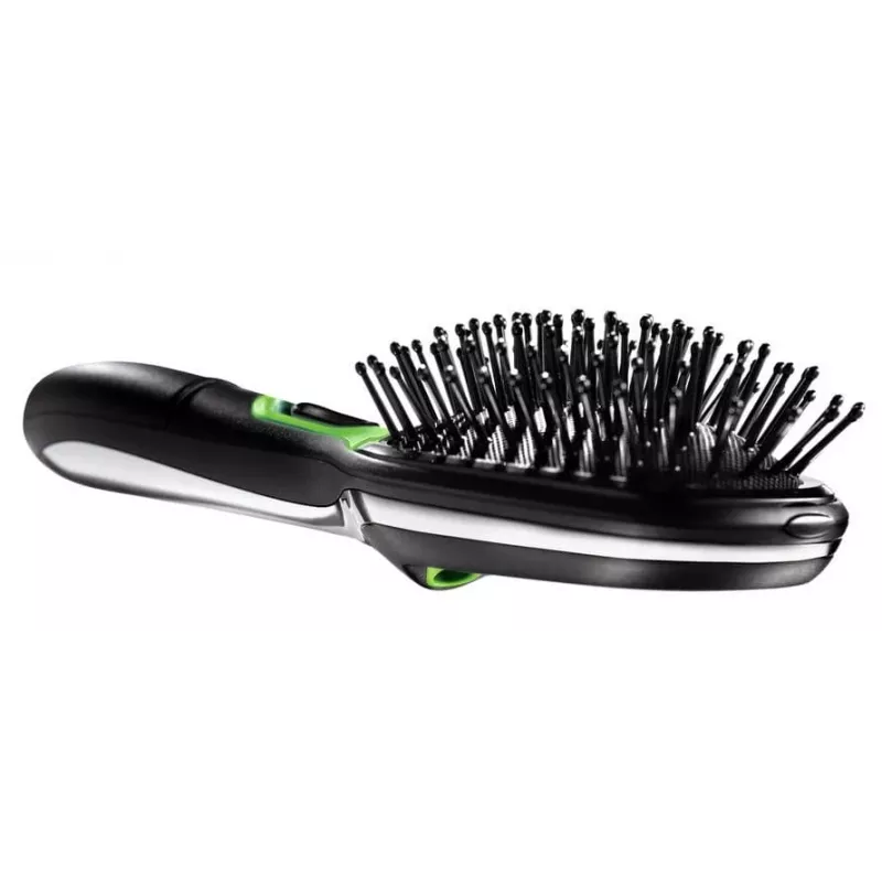 BRAUN BR 710 Escova de cabelo iónica com tecnologia Iontec, sem fios, preto/prateado