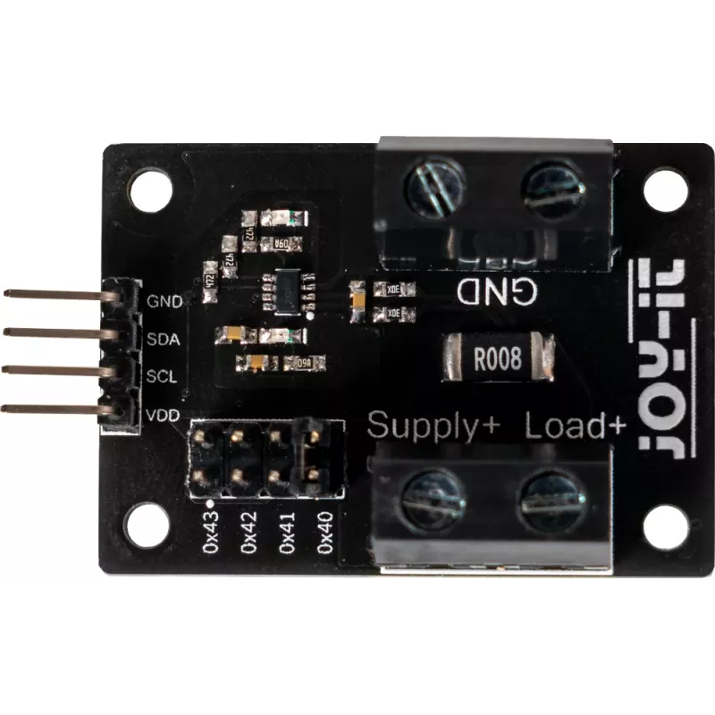 Joy-IT DEBO DVA Placa de monitorização de corrente, tensão e potência de 16 bits com INA226 (SBC-DVA)