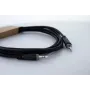 Cordial 14830 Cabo de áudio jack 3,5 mm 3 m preto Twisted Pair PVC
