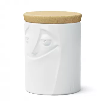 FIFTYEIGHT PRODUCTS Charmant Frasco de porcelana para conservas 1700 ml branco