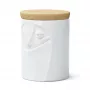 FIFTYEIGHT PRODUCTS Charmant Frasco de porcelana para conservas 1700 ml branco