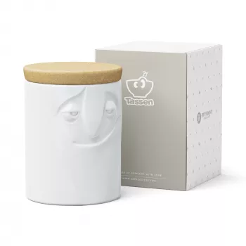 FIFTYEIGHT PRODUCTS Charmant Frasco de porcelana para conservas 1700 ml branco