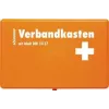 Söhngen DIN 13157 Caixa de primeiros socorros 3003045 laranja ABS resistente ao choque com suporte de parede