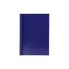 LMG Capas de encadernação térmica A4 azul aspeto couro 2,0 mm lombada, pack de 50 LMG-BMDLM-BL-R2