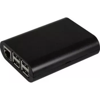 Raspberry Pi 2 / Pi B+ Caixa preta (rb-case+04b)