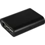 Raspberry Pi 2 / Pi B+ Caixa preta (rb-case+04b)