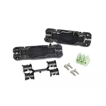 HellermannTyton 435-01651 Conector de cabos, preto, poliamida, 24 mm comprimento, 29 mm largura, -30 a 130 °C, 1 unid.