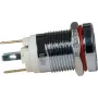 JOY-IT Button12E-01 Interruptor de pressão com retenção antivandalismo, verde, 12 mm, IK10, IP67