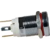 JOY-IT Button12E-01 Interruptor de pressão com retenção antivandalismo, verde, 12 mm, IK10, IP67
