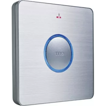 M-E MODERN-ELECTRONICS ME BELL 230RX-AS Recetor de campainha sem fios, prateado 41047