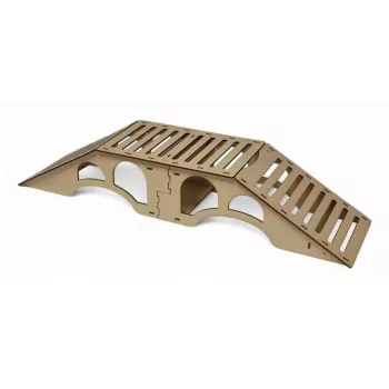 Absima 2320200 Pista RC ponte em arco obstáculo 635x150x115 mm preto