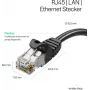 FLEXLINE FL31-39085 Cabo de patch Cat.7 S/FTP PUR, RJ45, preto, 15m