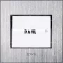 M-E Modern-Electronics 41026 Botão de campainha em aço inoxidável iluminado com placa de nome, moradia unifamiliar, 8-24V AC/DC, 1A