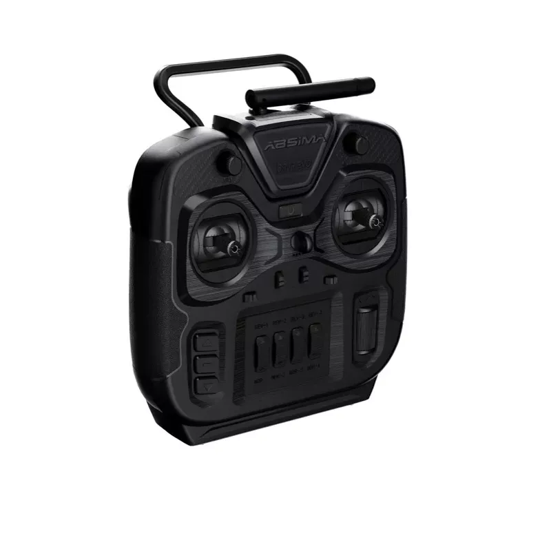 Absima SR6S-EVO Sistema de radiocontrolo de 6 canais 2,4GHz com dois recetores (preto) 2000111