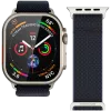 Pulseira Classic Nylon Loop VONMÄHLEN para Apple Watch 44/45/46/49mm, azul-marinho, tamanho único
