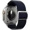 Pulseira Classic Nylon Loop VONMÄHLEN para Apple Watch 44/45/46/49mm, azul-marinho, tamanho único