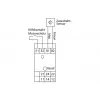 Sensor de proximidade indutivo METZ CONNECT 2 fios DC M12 saliente NO 2mm IP67 cabo 2m 110149