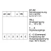 Conversor analógico-digital METZ CONNECT ADU-C12C12, 2 canais, RS485 Modbus RTU, calha DIN 11043513