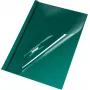 LMG Capas de encadernação térmica A4 verde linho 2 mm lombada pack de 50 BMDLEM-GR-R2
