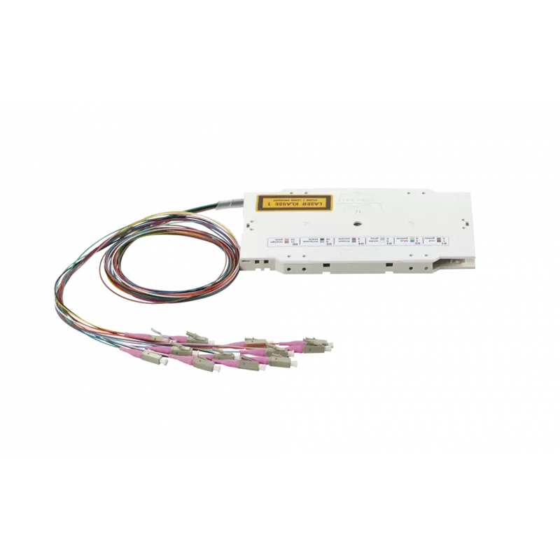 METZ CONNECT 150927JO00-E Cassete de fusão cinzenta para unidade de fusão de fibra ótica interior