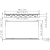 METZ CONNECT VIK 6xSC-D OM3 Painel de patch de fibra ótica, 6 portas, SC duplex, 1U, cinzento 150450BA06-F