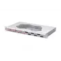 METZ CONNECT Painel de patch de fusão de fibra ótica 6 portas SC duplex OM4 1U montagem em rack 19 polegadas 150457BB06-F