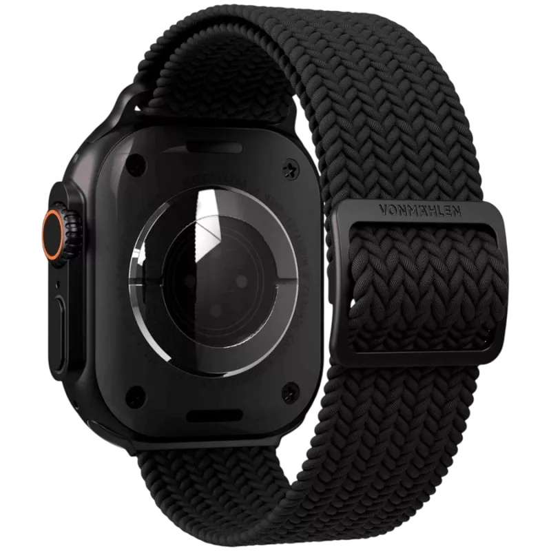 VONMÄHLEN Woven Loop 40, 41, 42mm tamanho único, All Black