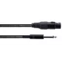 Cordial EM 10 FP cabo de áudio XLR para ficha mono 6,3 mm 10 m preto 14752