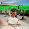 GREEN MNKY GM TrackMotion Gimbal Z.SH.1 - estabilizador para smartphone com seguimento inteligente de rosto e objetos, rotação 360°, controlo por gestos, USB-C, preto