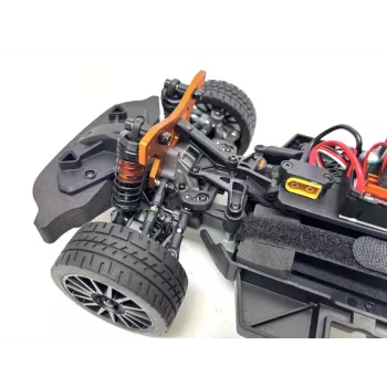 Absima Speed Demon 1:12 carro de rali 4WD Brushless RTR modelo RC branco 70 km/h
