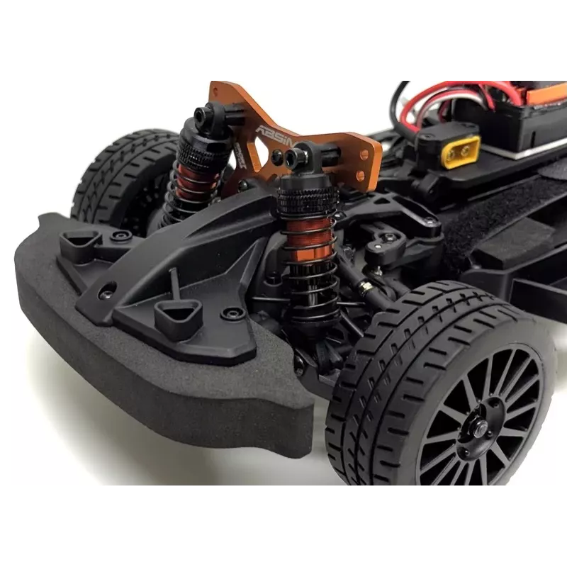 Absima Speed Demon 1:12 carro de rali 4WD Brushless RTR modelo RC branco 70 km/h